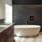 natural stone bathroom tile